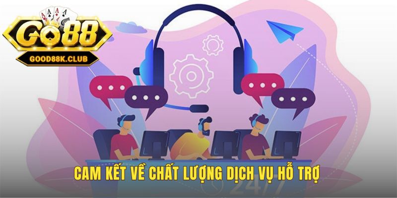 Cam kết hỗ trợ khách hàng nhanh chuyên nghiệp và bảo mật