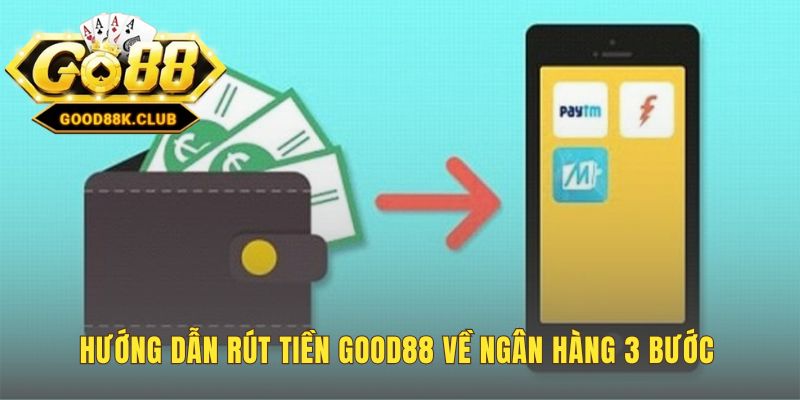 Cách thức rút tiền Good88 nhanh nhất trong 3 bước