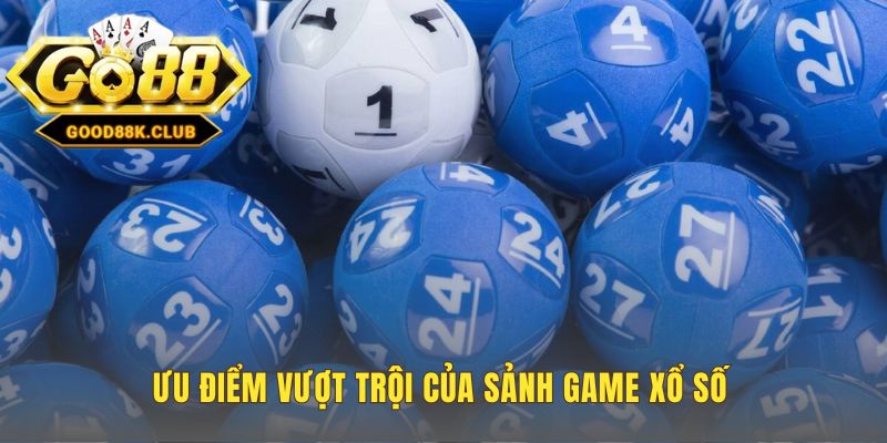 Sảnh game xổ số trả thưởng tự động và tỷ lệ vượt trội
